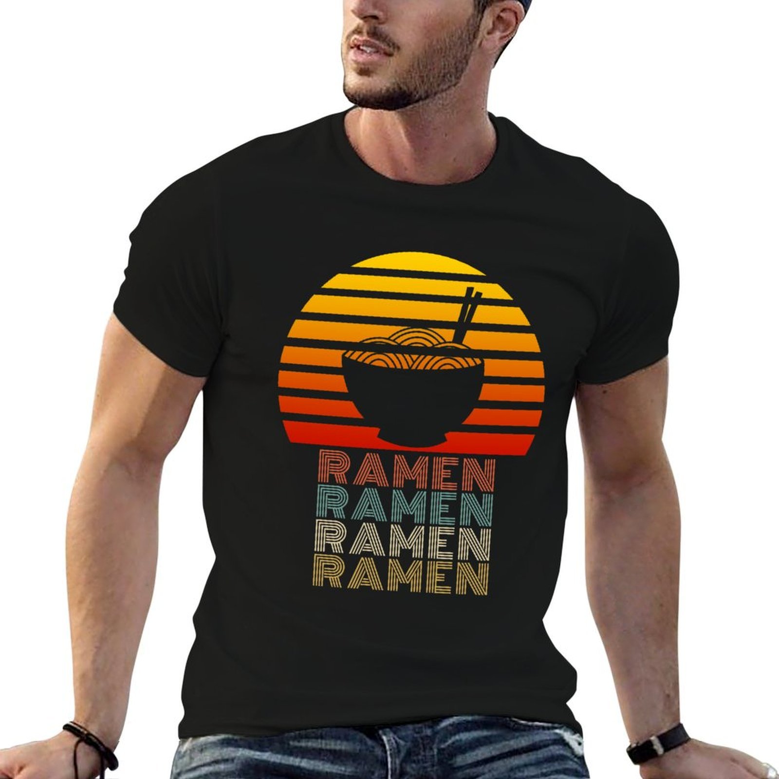 Japanese Daily Lifestyle - T-shirt style rétro vintage pour les