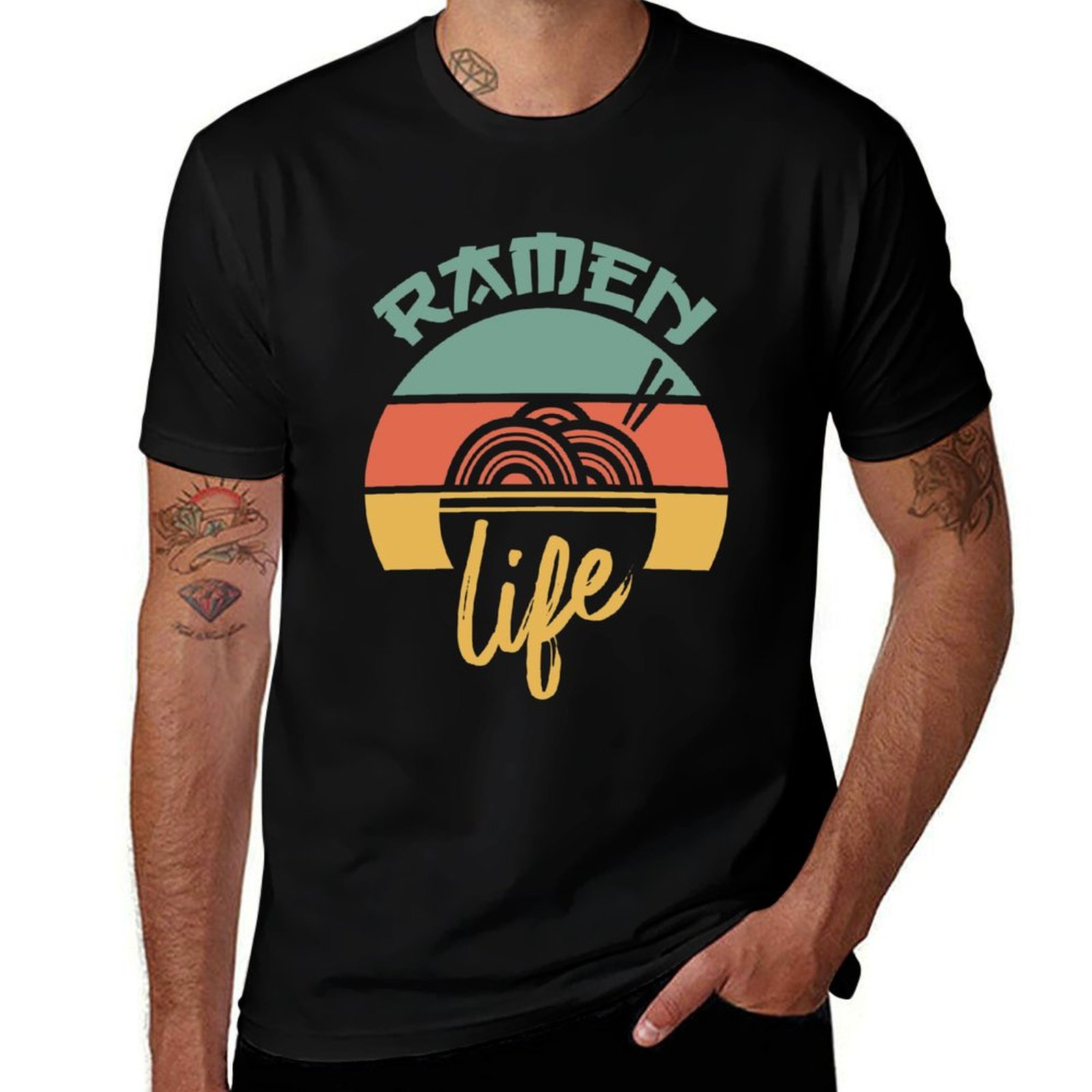 Japanese Daily Lifestyle - T-shirt vintage rétro pour les amateurs