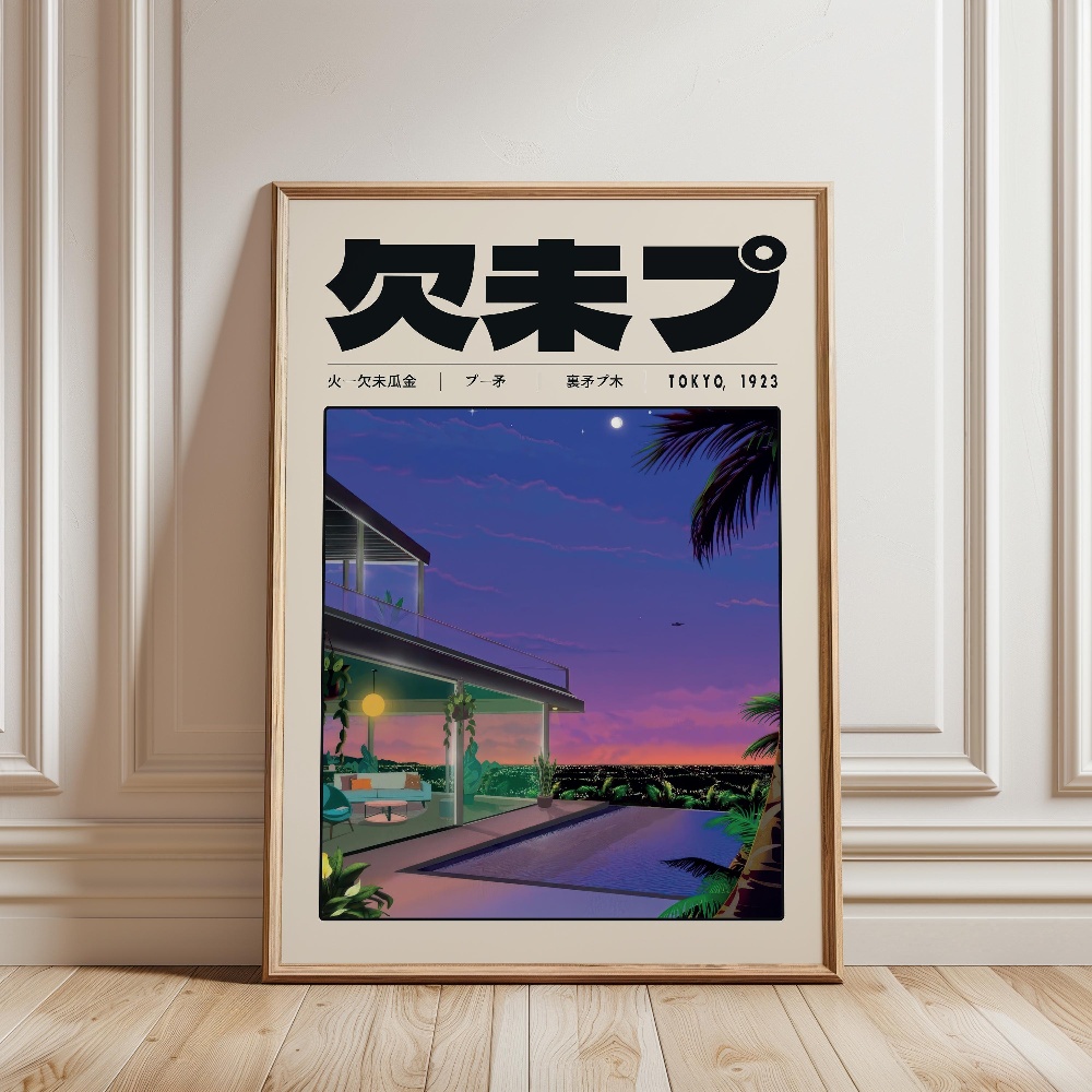 Affiche et tableau mural impri - Japanese Lifestyle Culture avis et prix