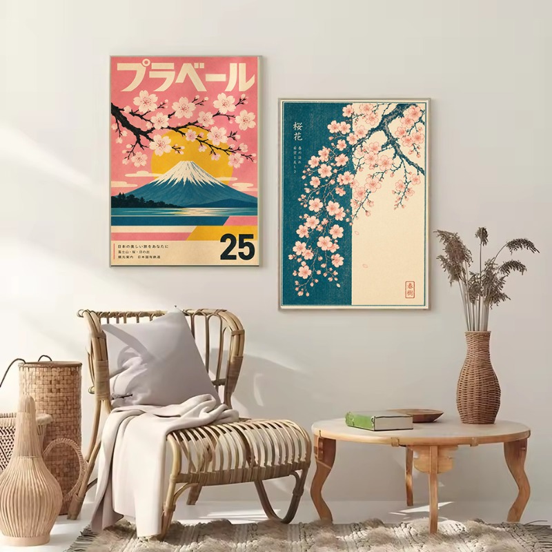 Poster esthétique vintage mini - Japanese Lifestyle Culture avis et prix